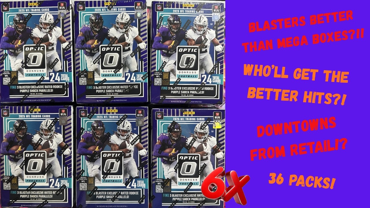 Are Optic Blaster Boxes The Best Value?  Lets Rip 6 Of Them And Find Out Who Gets The Best Hits!