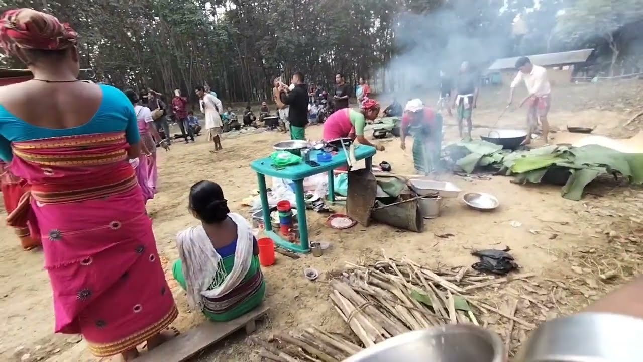 magh bihu baradamal gaolpariya Rabha khomaj khokulua nijor Kristi loi gourob kore