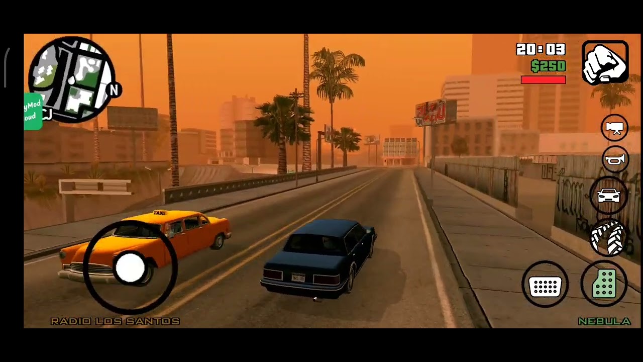 Jogando GTA San Andreas