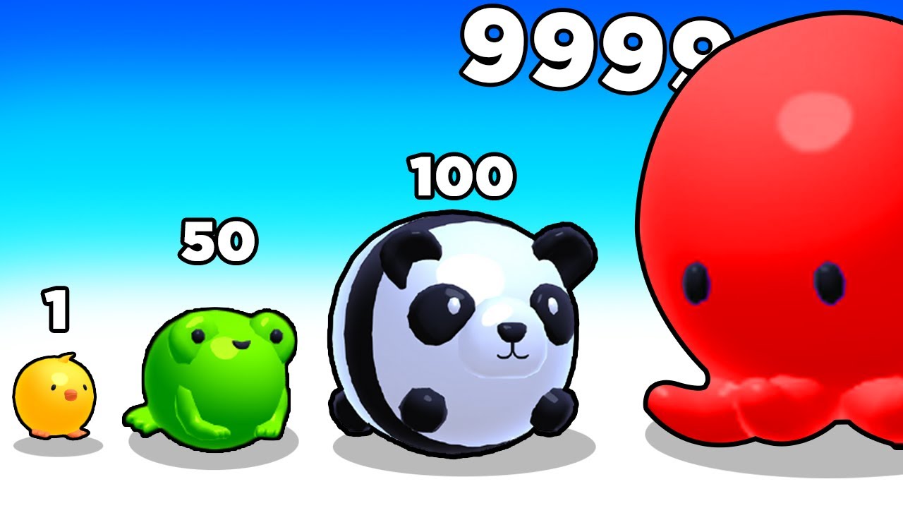 От бедного к богатому желе! - Jelly Merge 3D