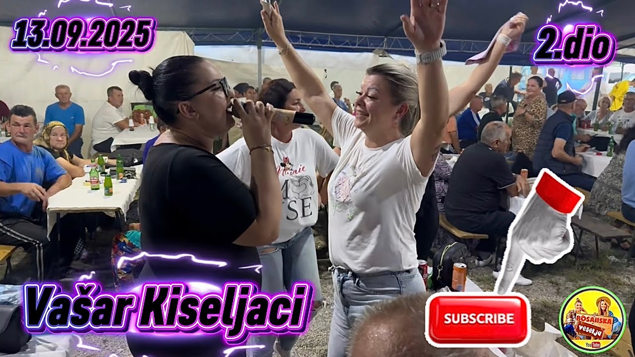 Vašar Kiseljaci najveći broj posjetilaca gori sve pod šatorom 2.Dio 13.09.2025