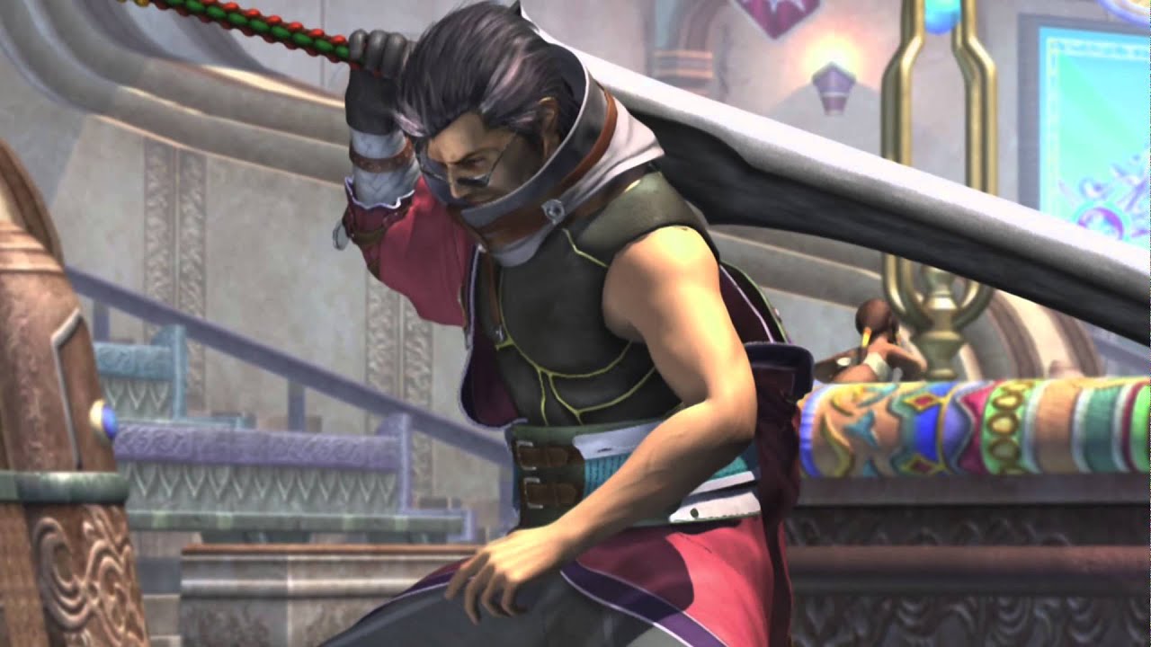 Final Fantasy X HD - Auron's entrance.