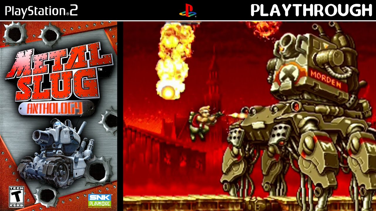 Metal Slug Anthology (PS2) - Playthrough - (1080p, original console) - No Commentary