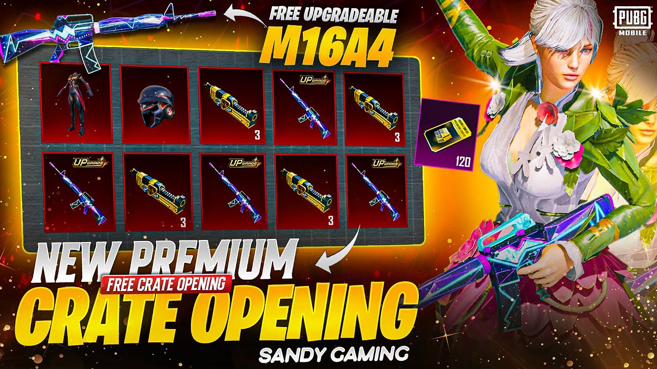 FREE UPGRADE RAREST M16A4 PREMIUM CRATE OPENING