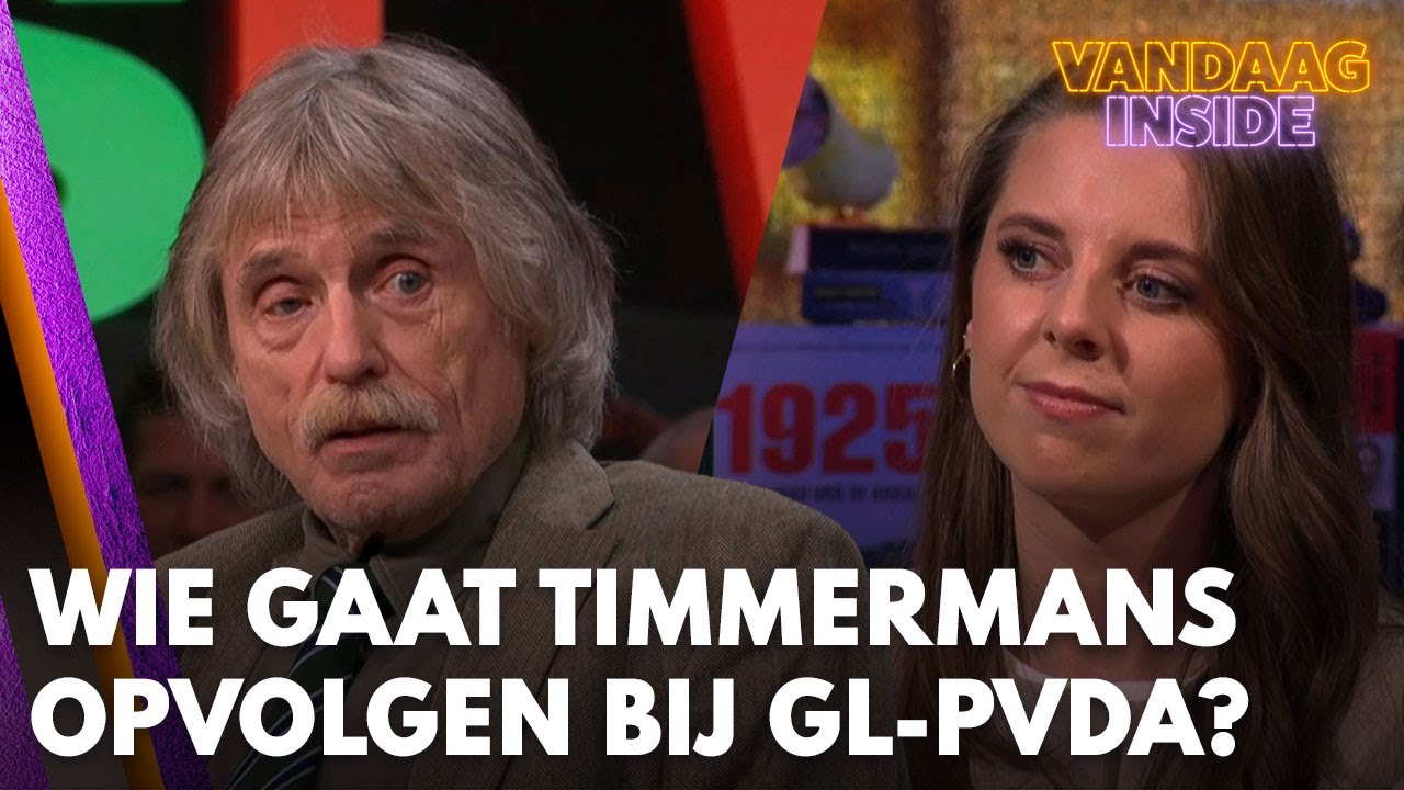 Wie gaat Frans Timmermans opvolgen als partijleider van GroenLinks-PvdA? | VANDAAG INSIDE