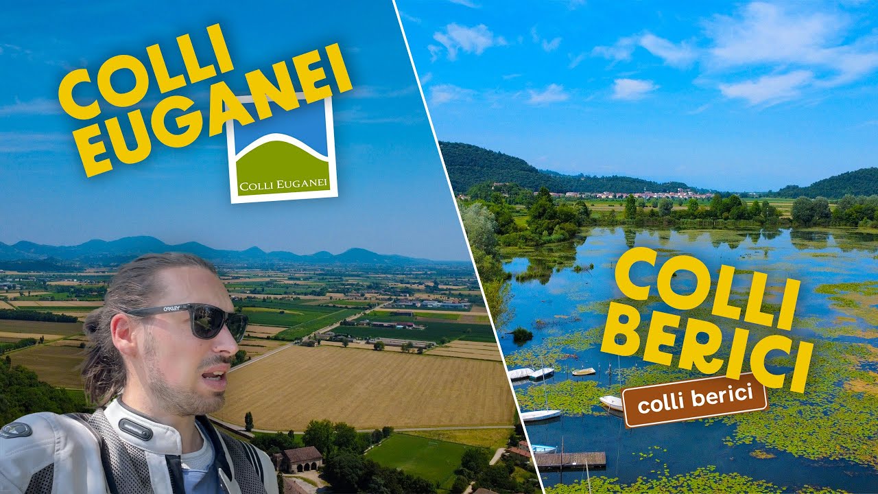 I PAESAGGI PIÙ BELLI DEL VENETO da vedere in MOTO! | Colli Euganei e Colli Berici