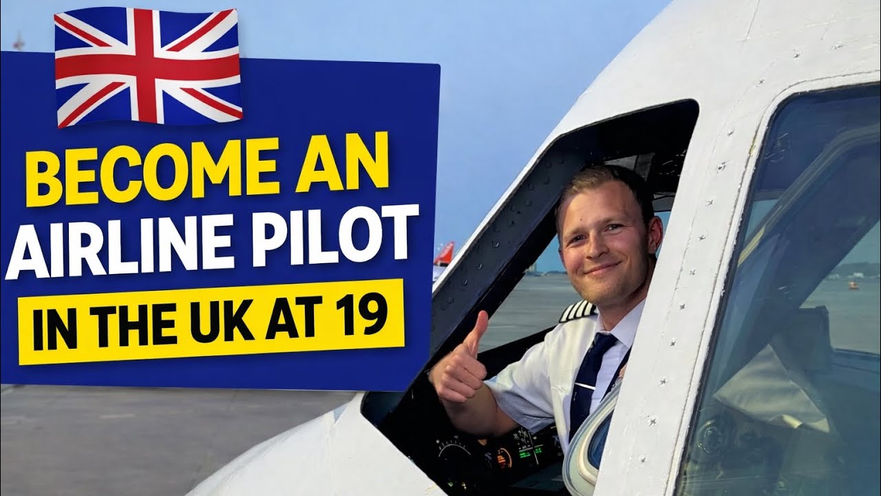 How to Become an Airline Pilot in the UK (From 16 to 19!)