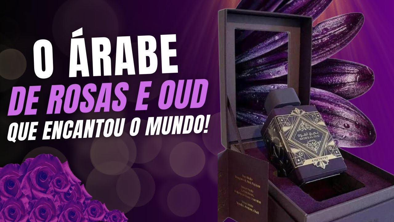 BADE'E AL OUD AMETHYST DE LATTAFA - PERFUME ÁRABE DE ROSAS
