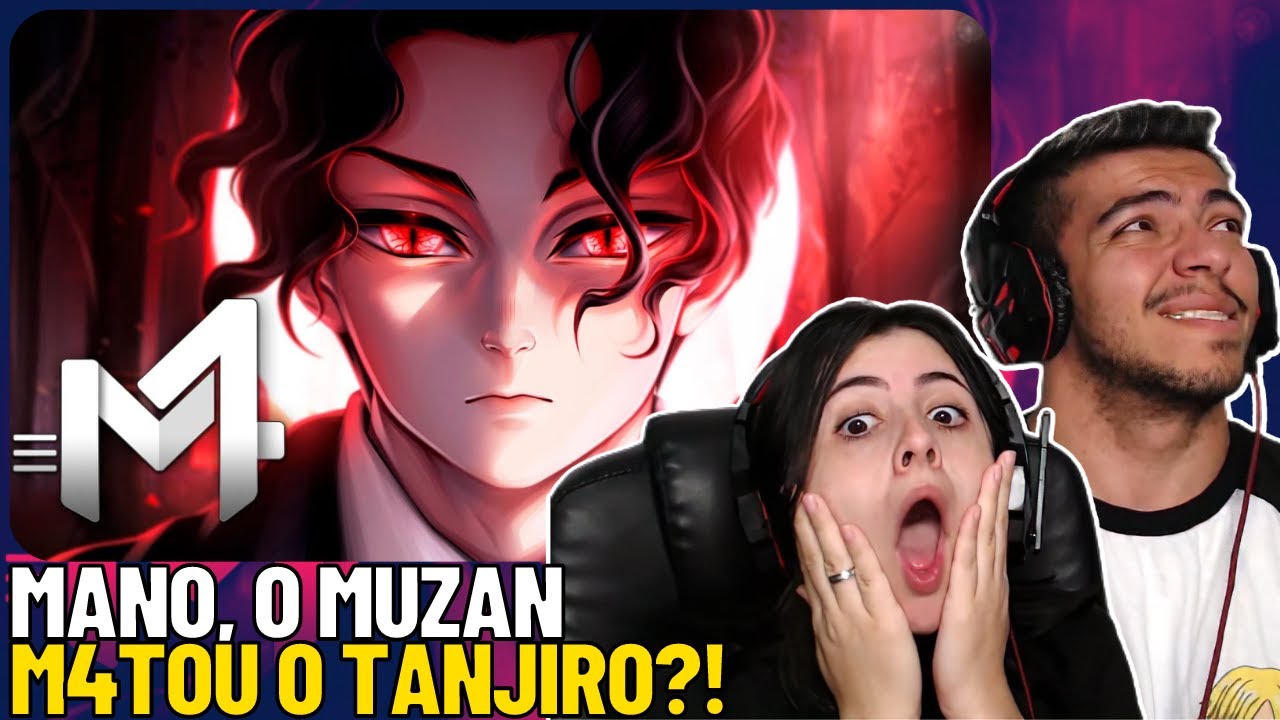 (O TANJIRO VIROU ONI?!😨🔥) Muzan (Kimetsu no Yaiba) - Impronunciável | M4rkim | REACT