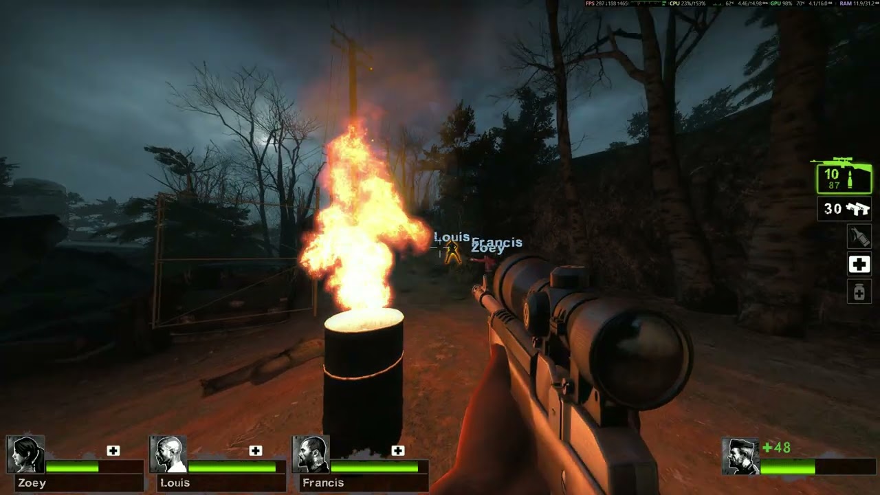 Left 4 Dead 2 The Last Stand chapter 1 The Junkyard