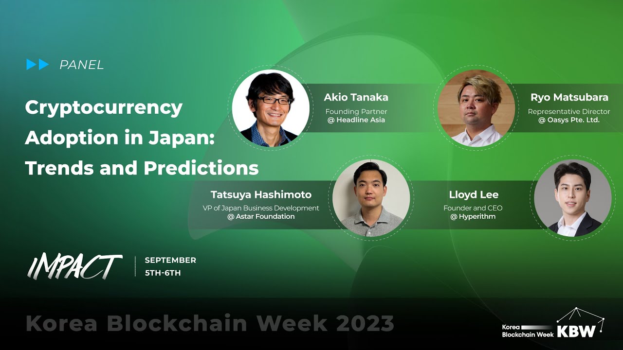 Cryptocurrency Adoption in Japan: Trends and Predictions | KBW2023
