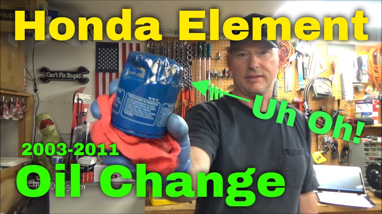 Honda Element Oil Change (2003-2011)
