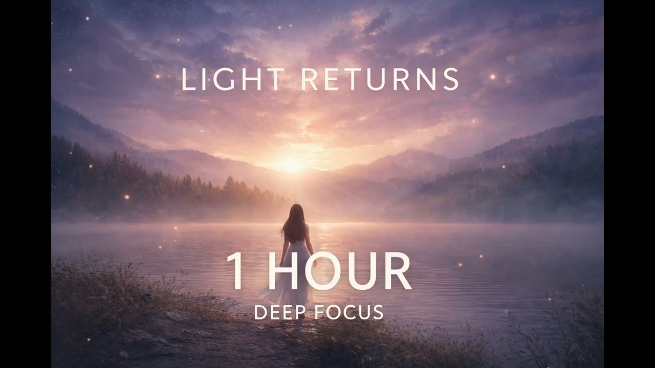 Perfect Deep Work Focus – LIGHT RETURNS | 1 Hour Concentration Looped Music