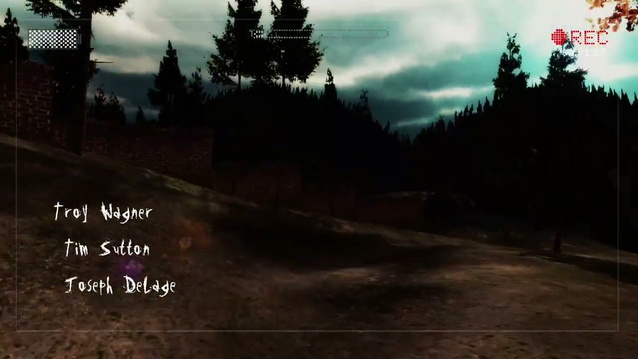 Slender man the arrival Xbox 360 game short playthrough 
