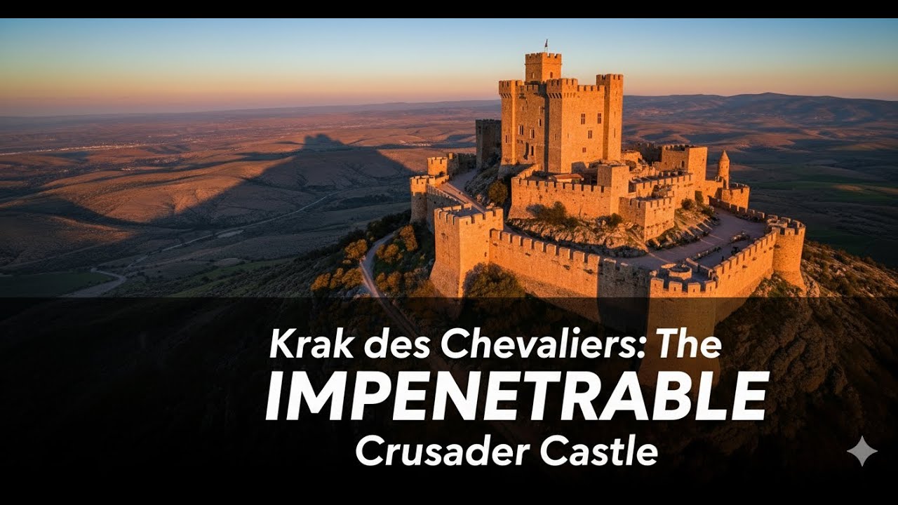 Krak des Chevaliers: The IMPENETRABLE Crusader Castle