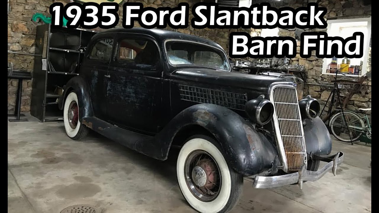 1935 Ford Slantback Barn Find