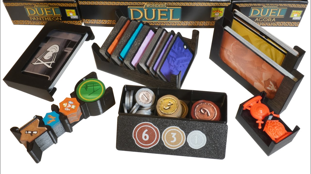 7 Wonders Duel Insert Inlay Organizer