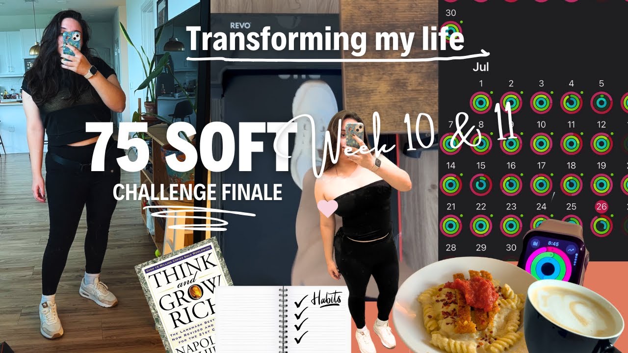 75 SOFT challenge vlog RESULTS | healthy lifestyle, fitness goals, IT girl habits | Weeks 10&11