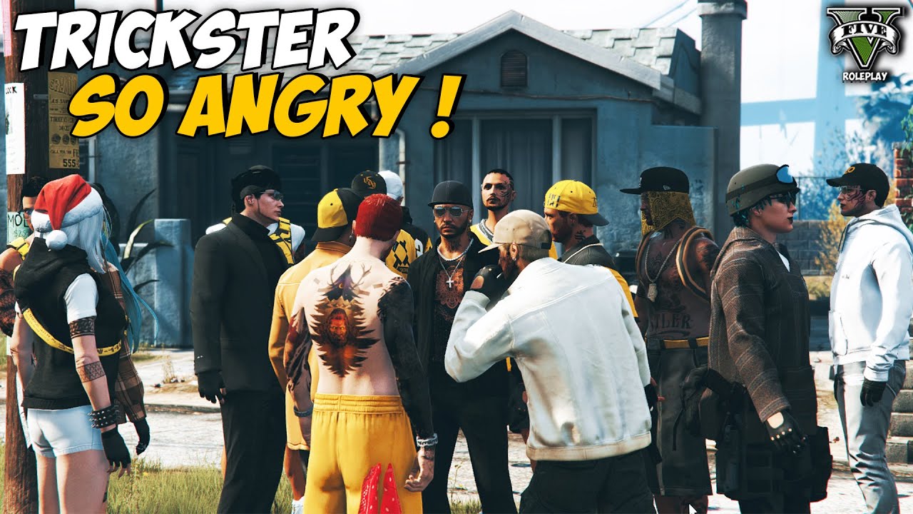TRICKSTER SO ANGRY ! - GTA V ROLEPLAY INDONESIA