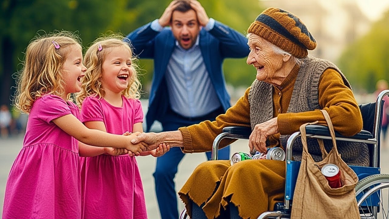 Ninguém conseguia fazê-las falar… até a velha na cadeira de rodas dizer uma frase