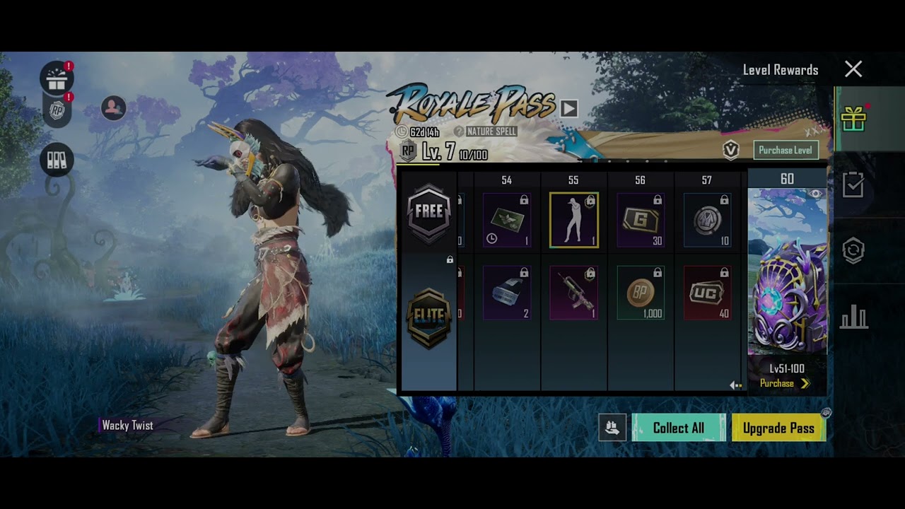 Buying and Checking the Royal Pass A17 in PUBG Mobile 