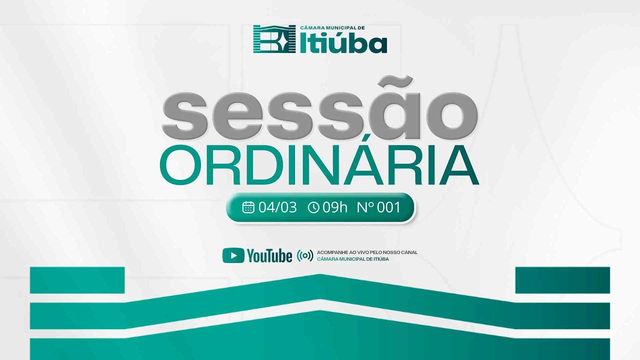 Sessão Ordinária | Câmara Municipal de Itiúba - 04/03/2026