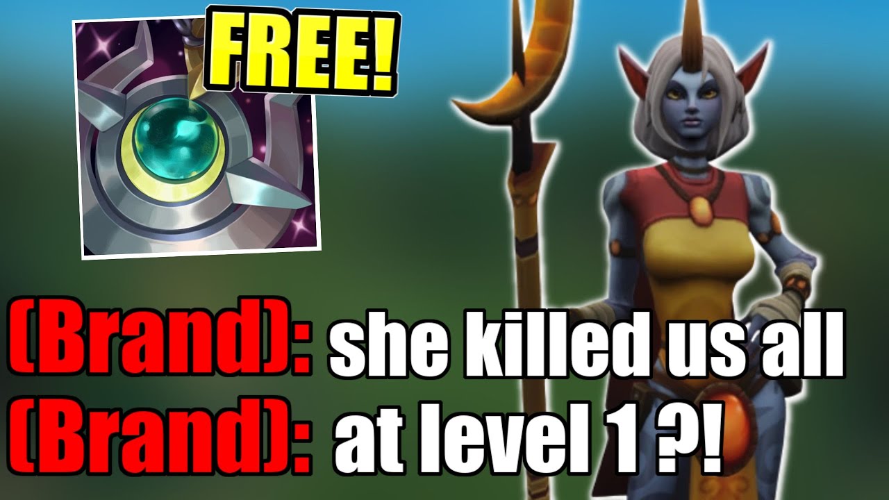 Soraka, but I start the game with 2200 gold and get a free Mythic