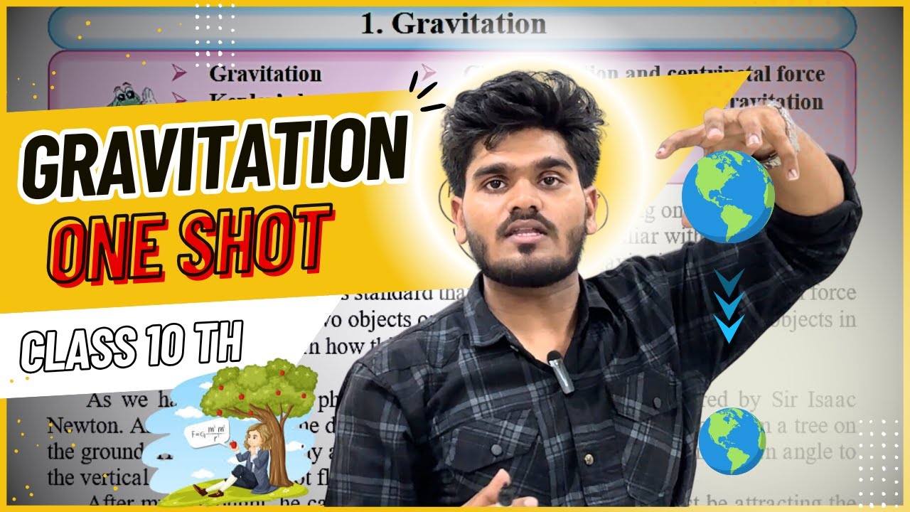 10th ssc science chapter 1 gravitation | 🔴 Gravitation class 10 one shot maharashtra board