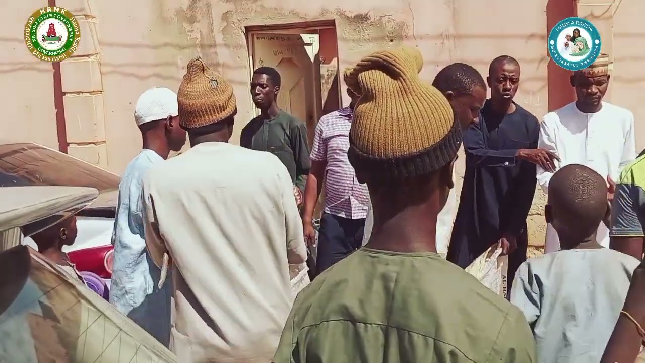 Ayau Juma'at 13/02/2026. Rabon Abinci da ruwa da Fura kenan a Masallacin Juma'at na Hajj. Camp.