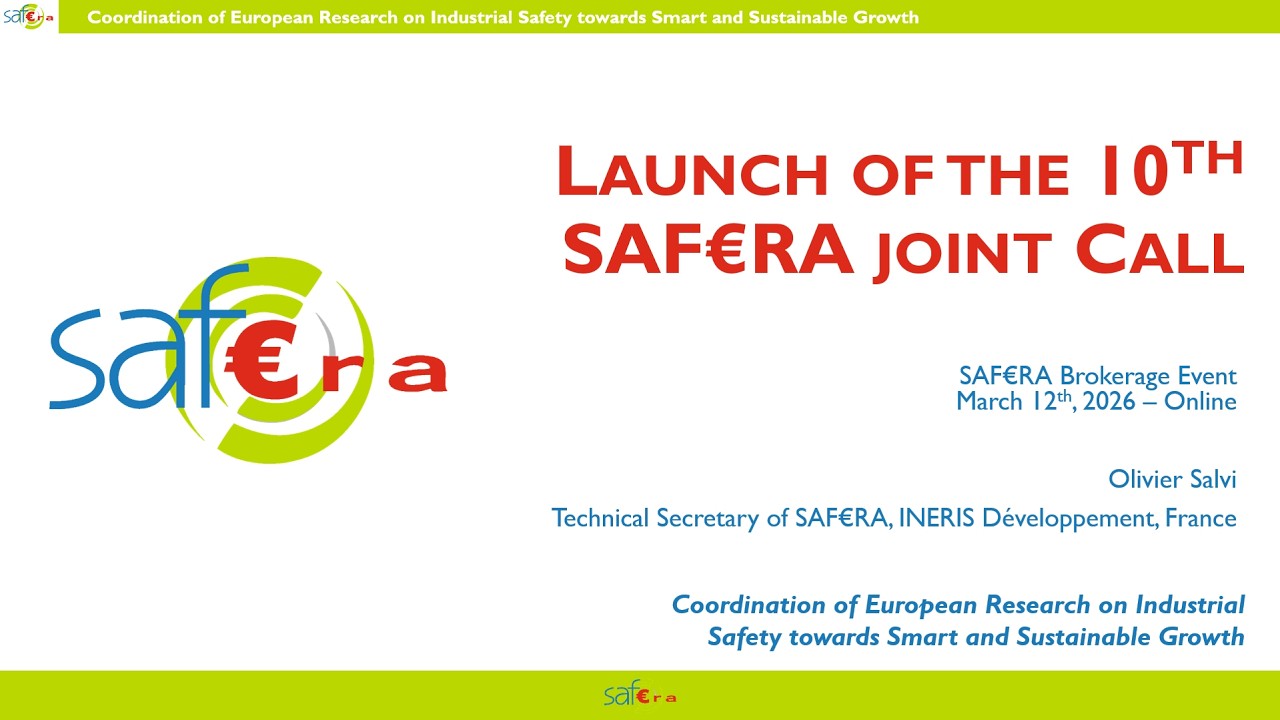 SAF€RA 10th Joint Call - Brokerage Event Recording