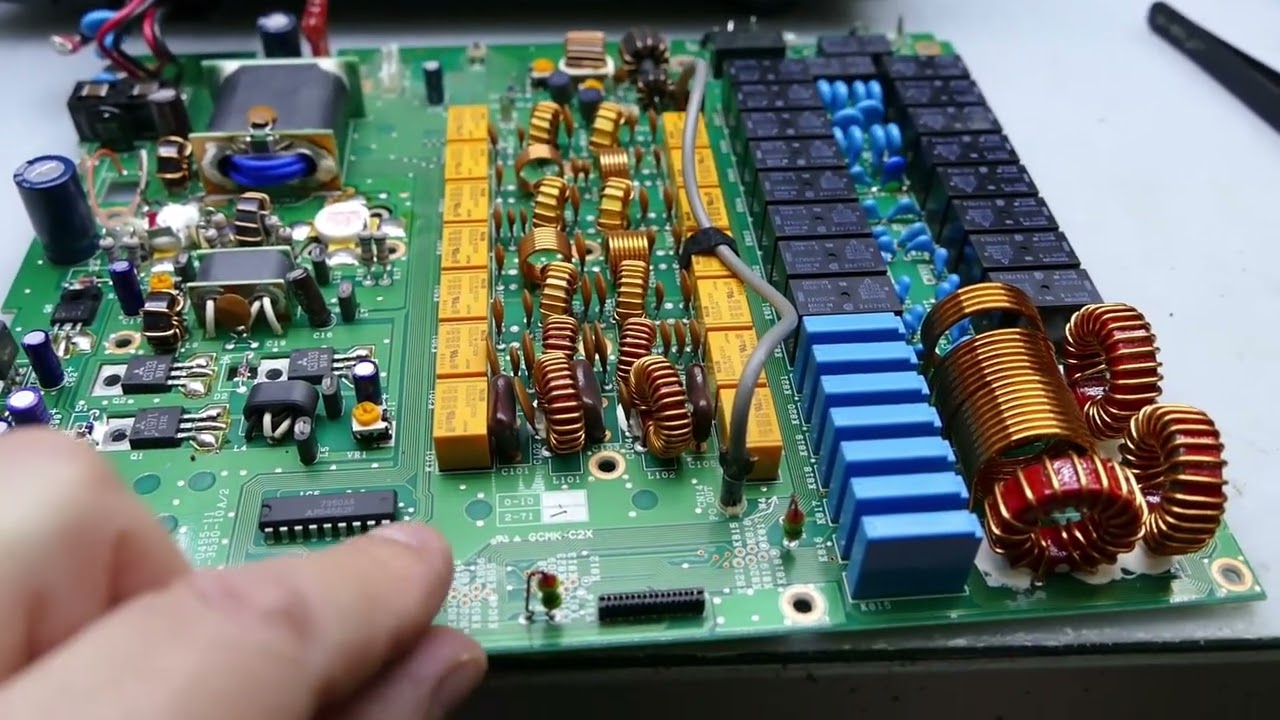 Kenwood TS 570D con diversos problemas que resolver