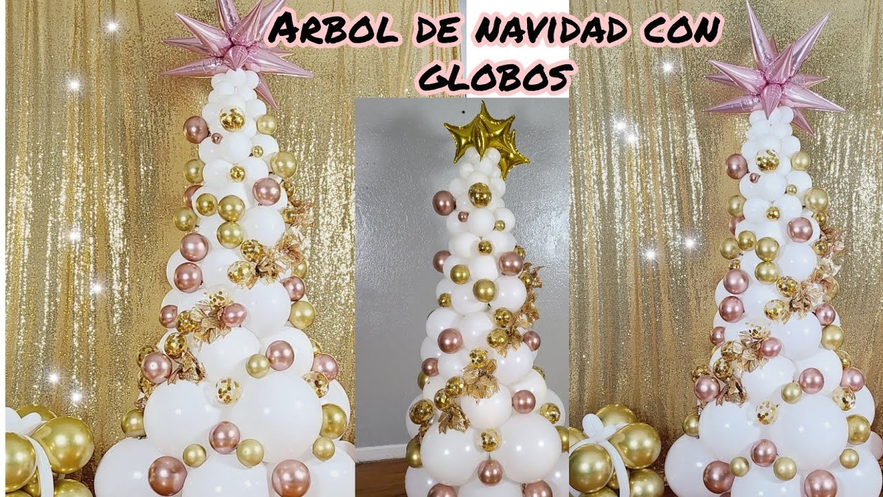 Arbol de navidad con Globos/Navidad 2021