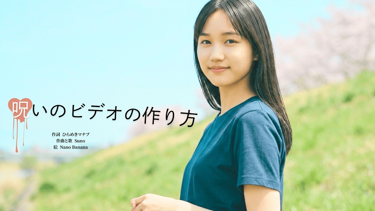 呪いのビデオの作り方　★★★★　#ai #音楽 #suno #オリジナル曲 #pops #ガールズバンド