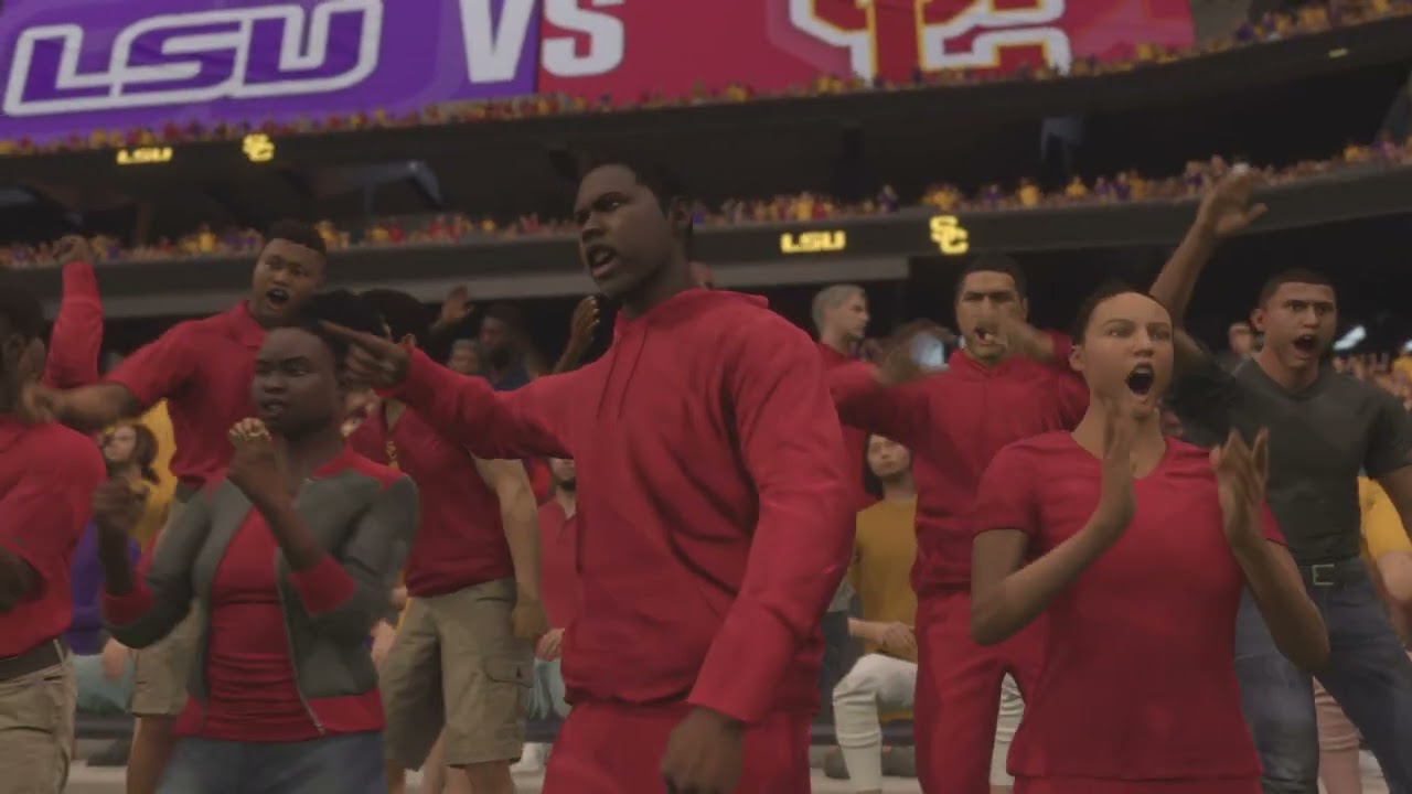 EA SPORTS College Football 25 LSU Dynasty Game 1