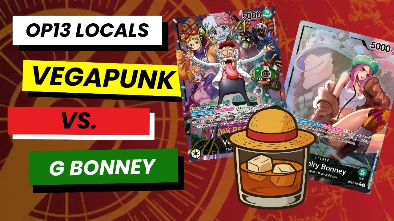 Vegapunk Vs Green Bonney OP13 Locals Gameplay