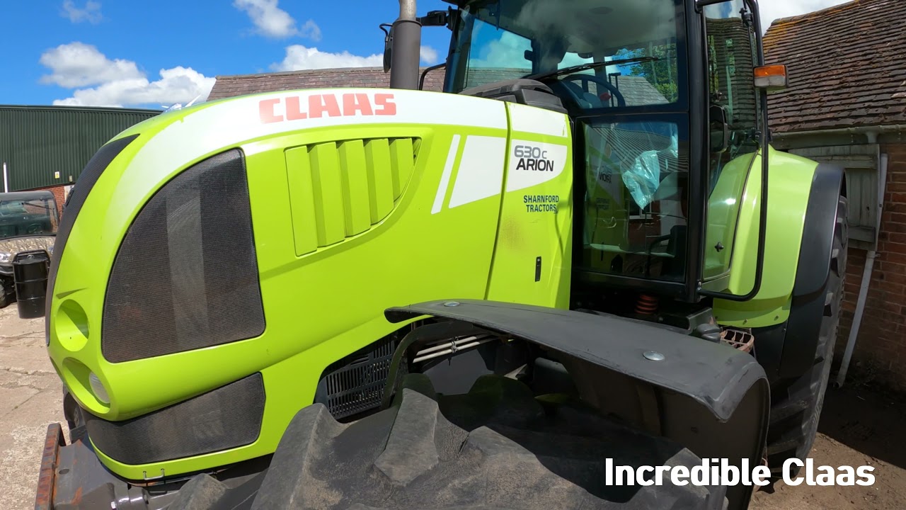2012 Claas Arion 630c 6.8 Litre 6-Cyl Diesel Tractor (145 HP)