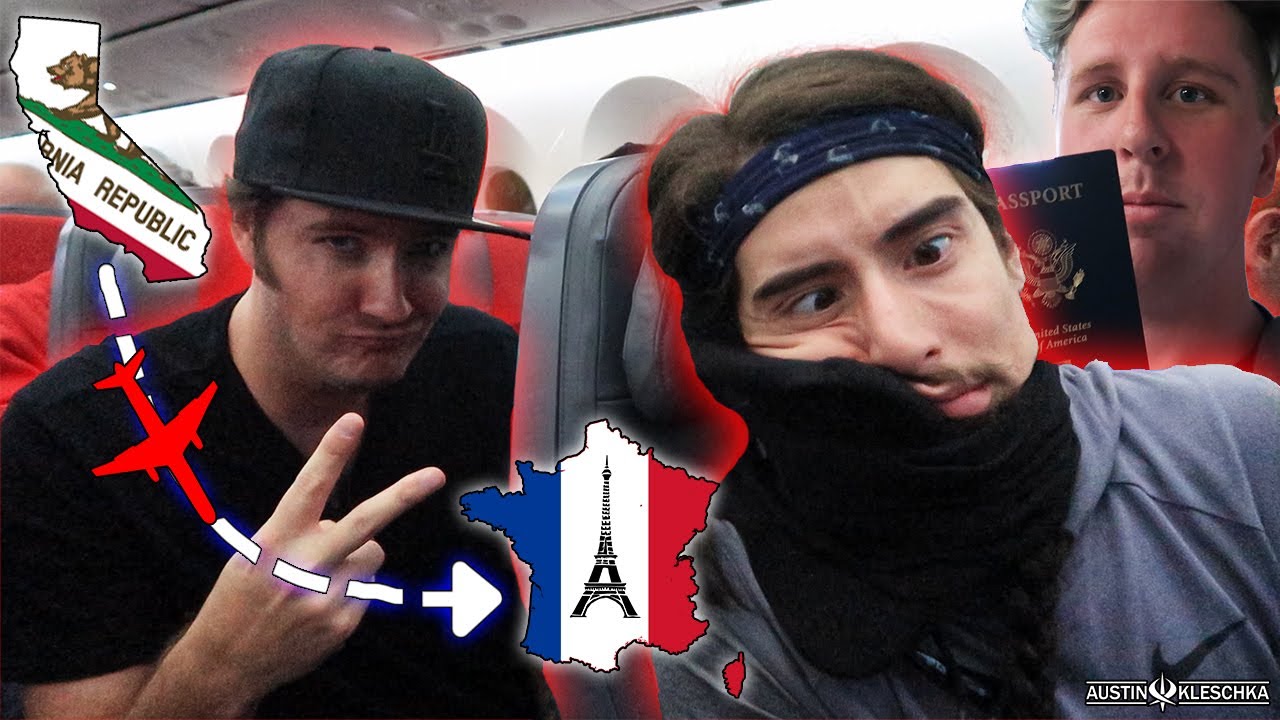 SOFTBALL CREW GOES TO PARIS! | Kleschka Vlogs