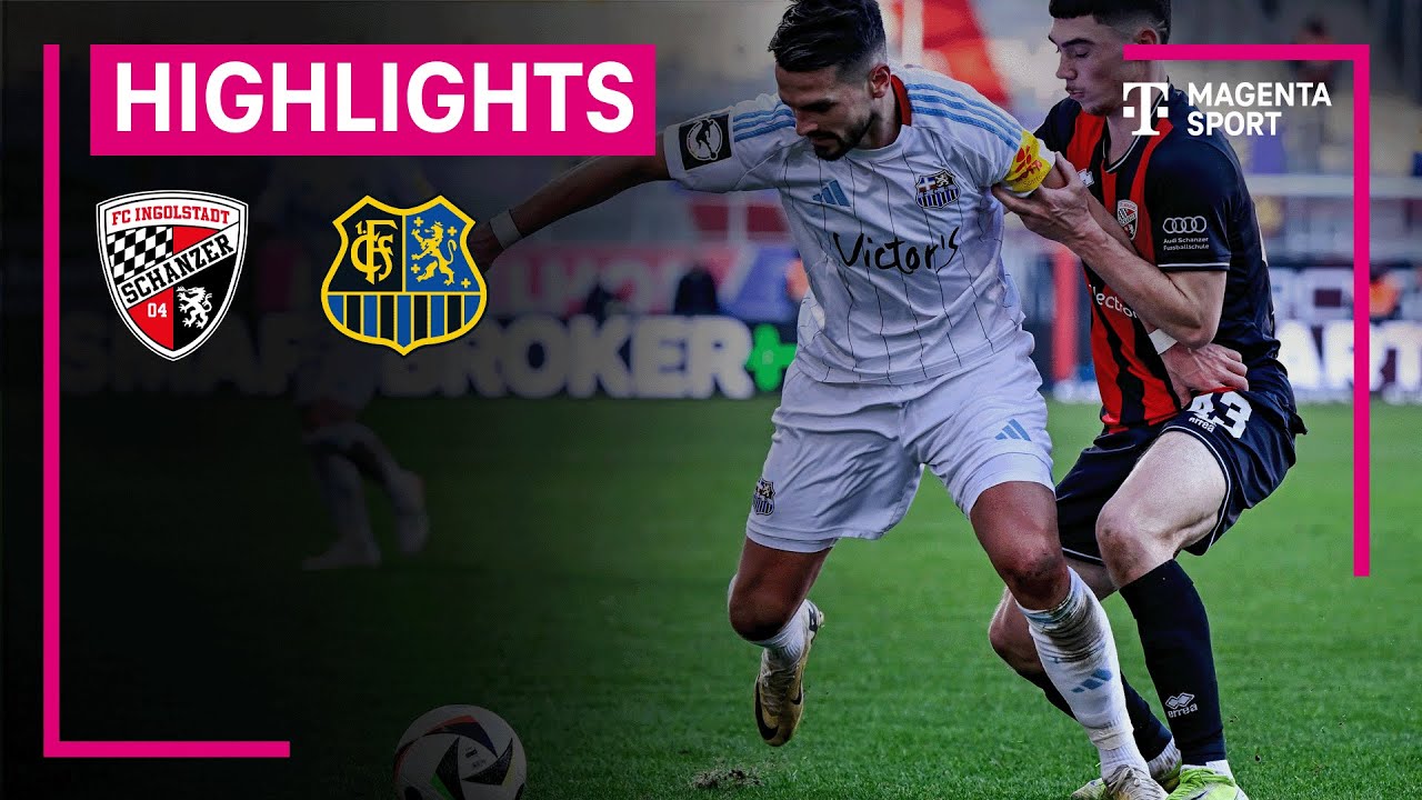 FC Ingolstadt 04 - 1. FC Saarbrücken | Highlights 3. Liga | MAGENTA SPORT