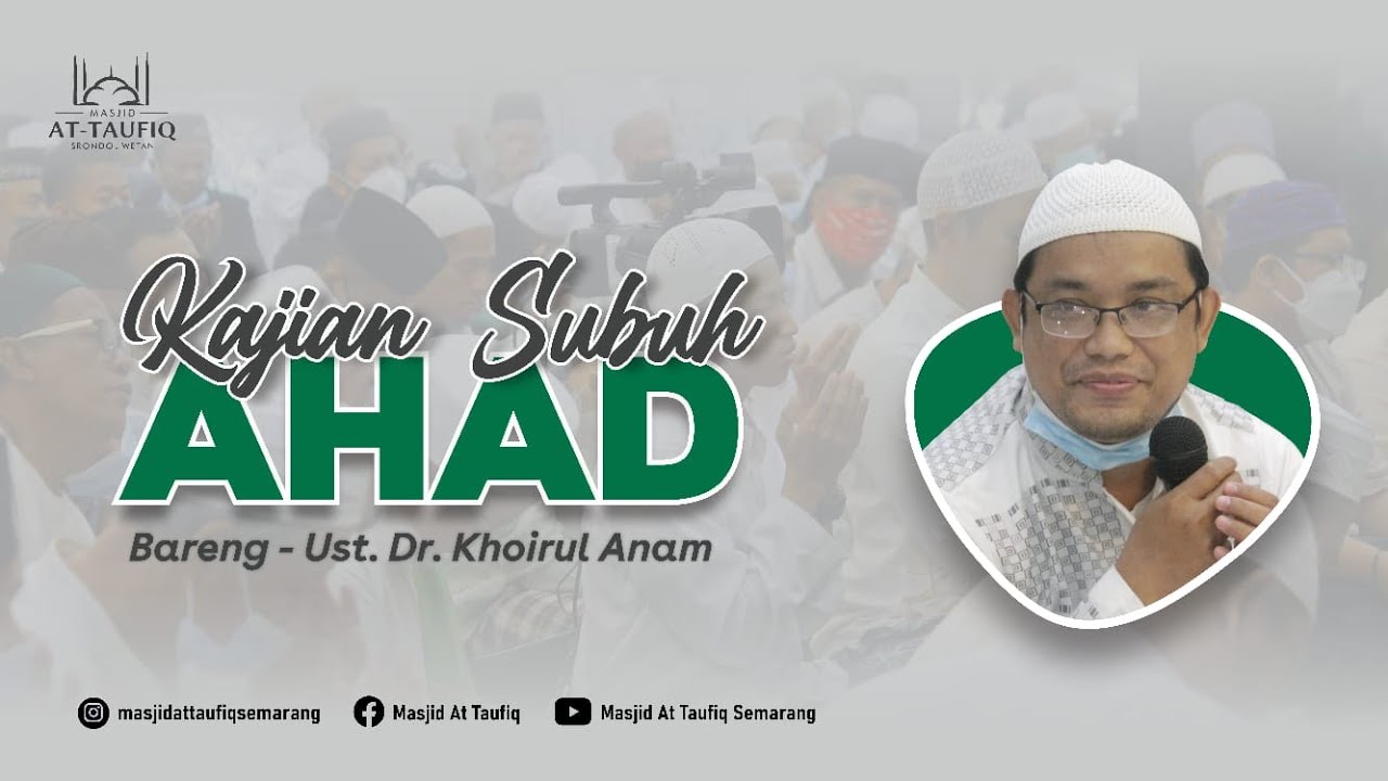 🔴[LIVE] RAMADHAN & PERJUANGAN | FIKRUL ISLAM | Ust. Dr. Choirul Anam, S. Si., M. Si., F. Med.
