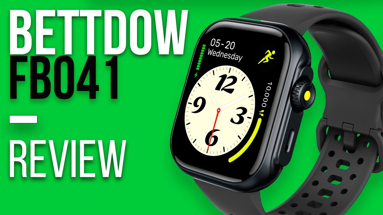 Smartwatch BETTDOW FB041 Unboxing Review - GPS, ALEXA e RESPONDE WHATSAPP! Mas vale a pena? É bom?