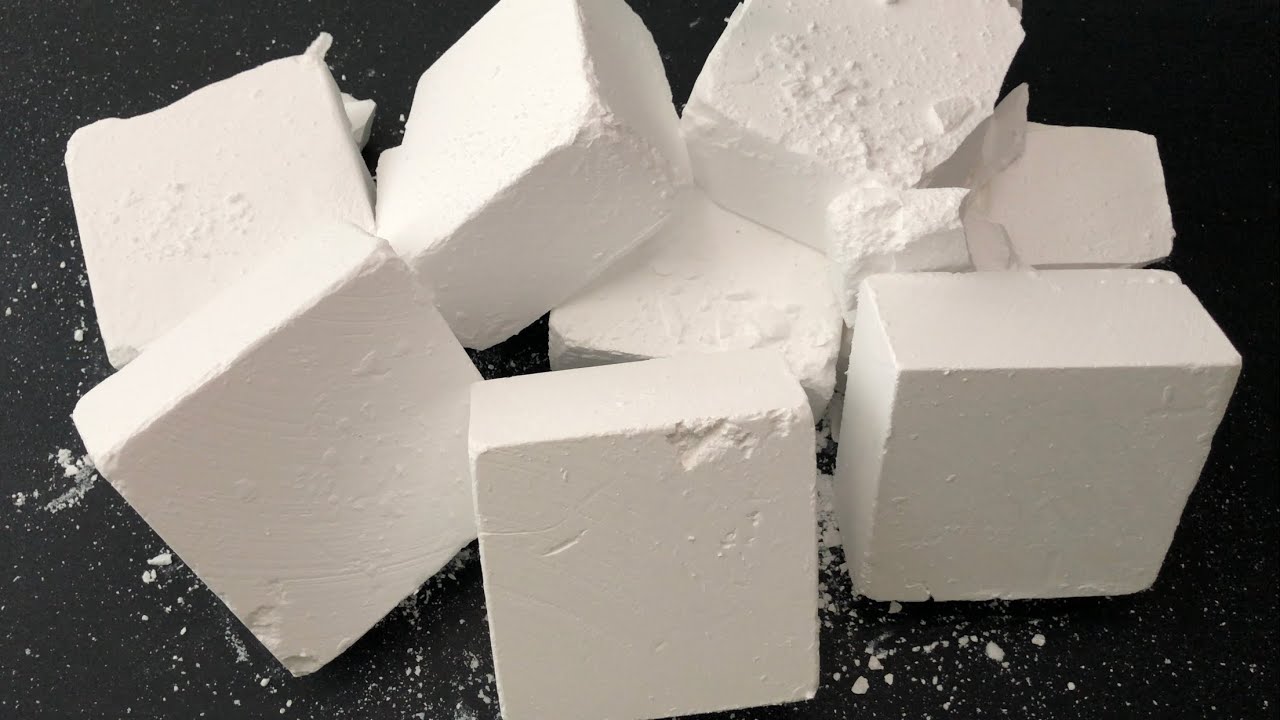 ◽️ Plain Jane Ader Gym Chalk Crush // Crisp & Fluffy • ASMR
