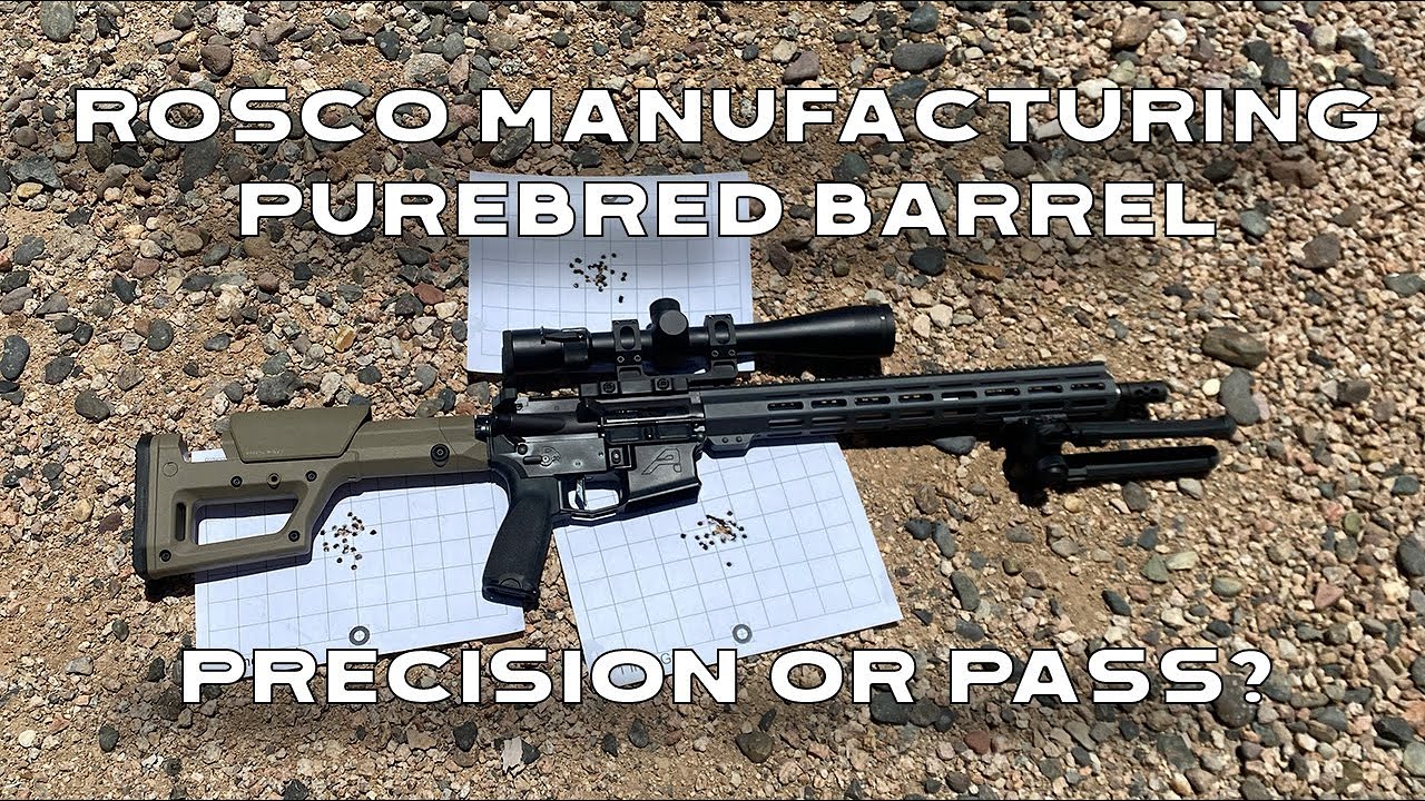 Rosco Purebred AR-15 Barrel: Accuracy Tested!