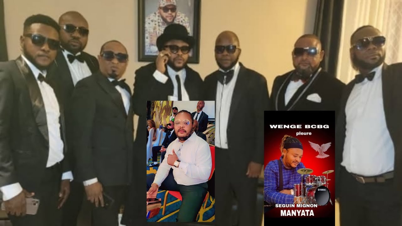 HOMMAGE RENDU À SEGUIN MIGNON MANYATA PAR LES MUSICIENS DE BCBG,C'EST  TRISTE,REPOSE EN PAIX MOKONZI