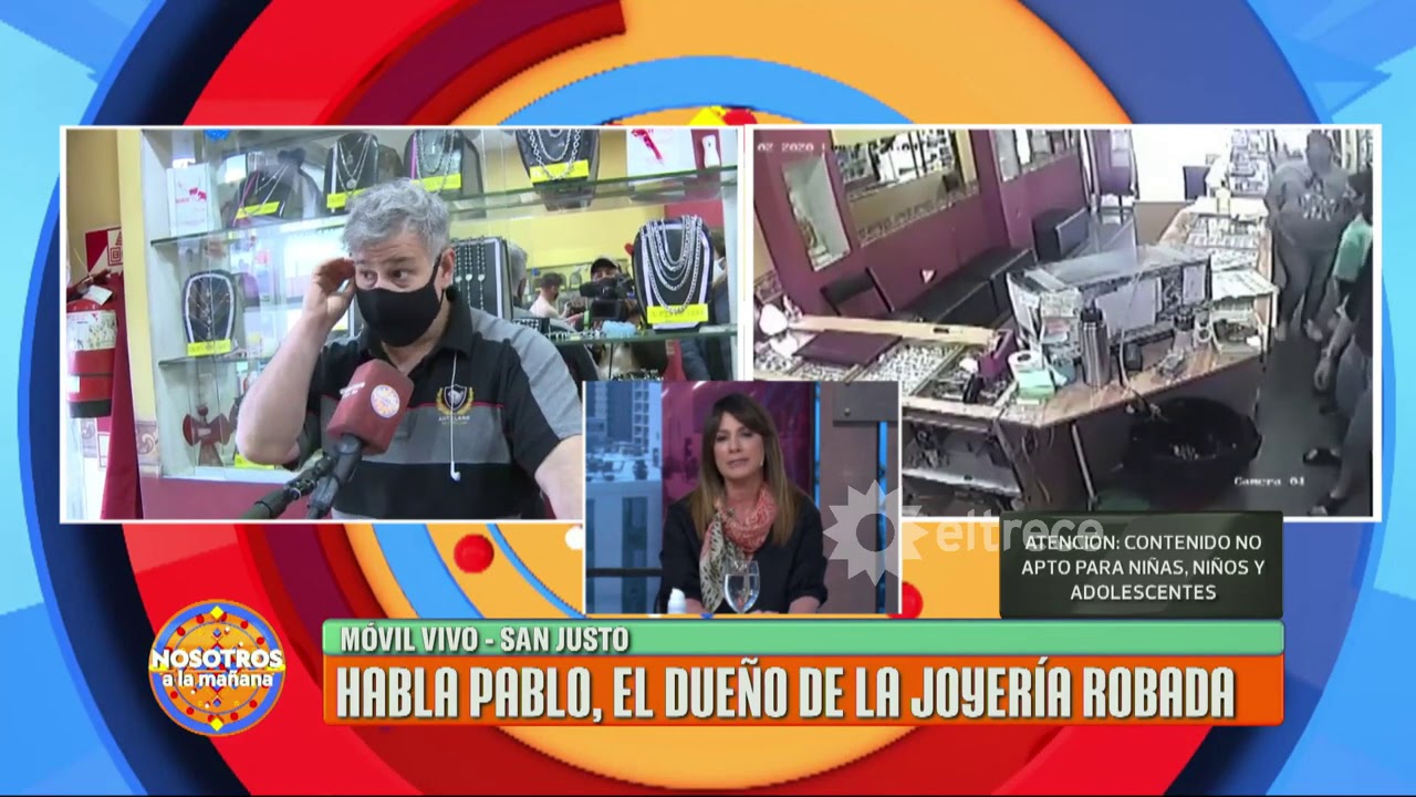 San Justo: robo con toma de rehenes en una joyería