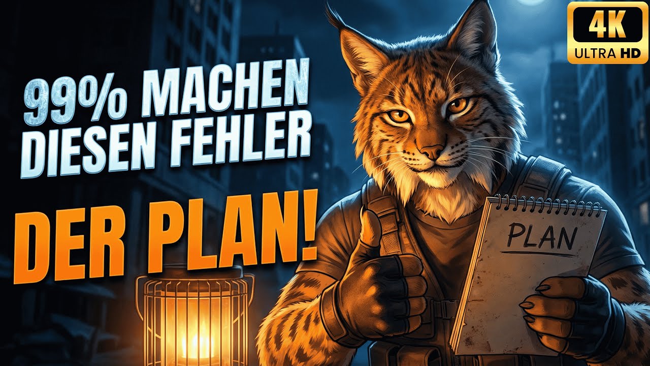 Der EINE Fehler, der im Notfall 99% unvorbereitet trifft! | Der Luchs Plan