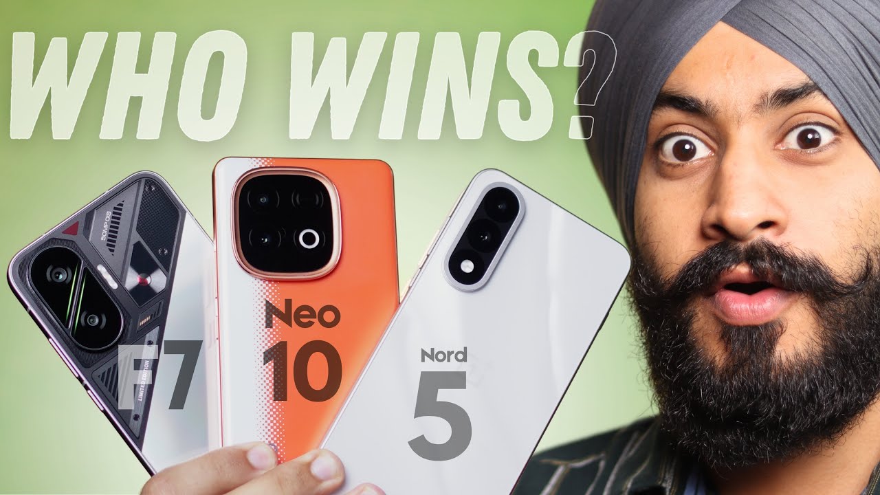 Most Powerful Phone Under ₹30,000 | Oneplus Nord 5 vs iQOO Neo 10 vs Poco F7 |