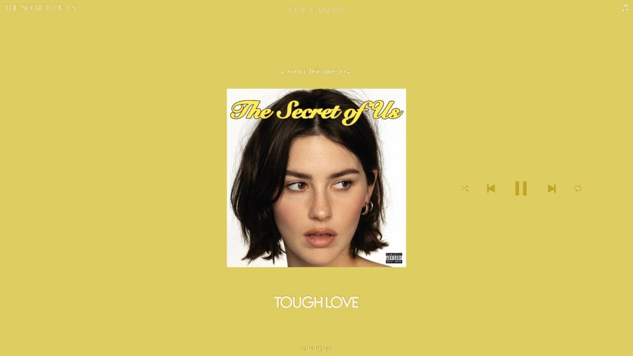gracie abrams - tough love (slowed + reverb)