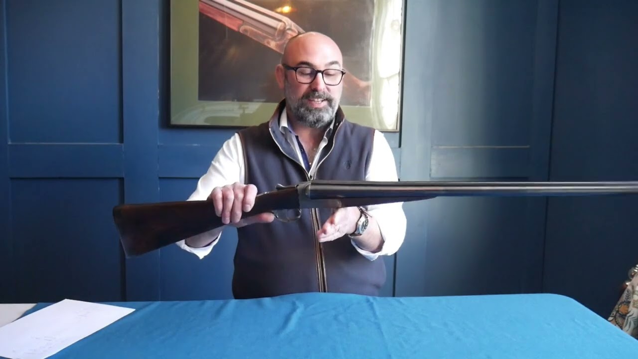 Westley Richards droplock 12 gauge shotgun