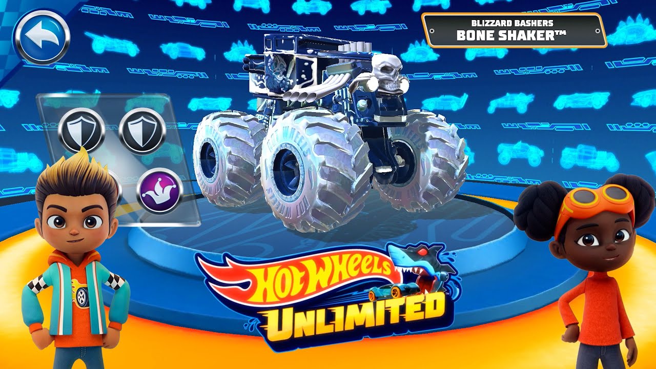 Hot Wheels Unlimited 2: Let’s Race Snow Monster Trucks, Mad Manga In my build
