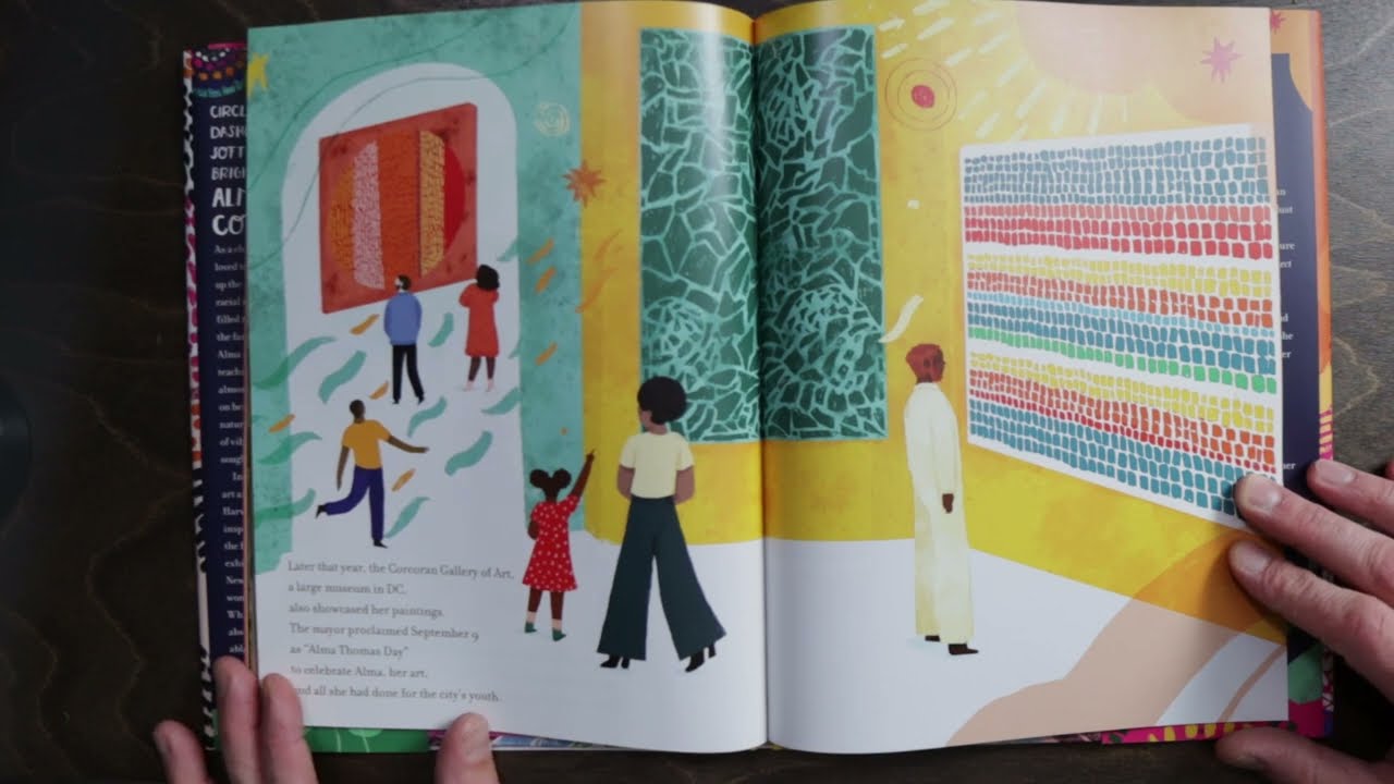 Story TIme: Ablaze with Color: A Story of Painter Alma Thomas
